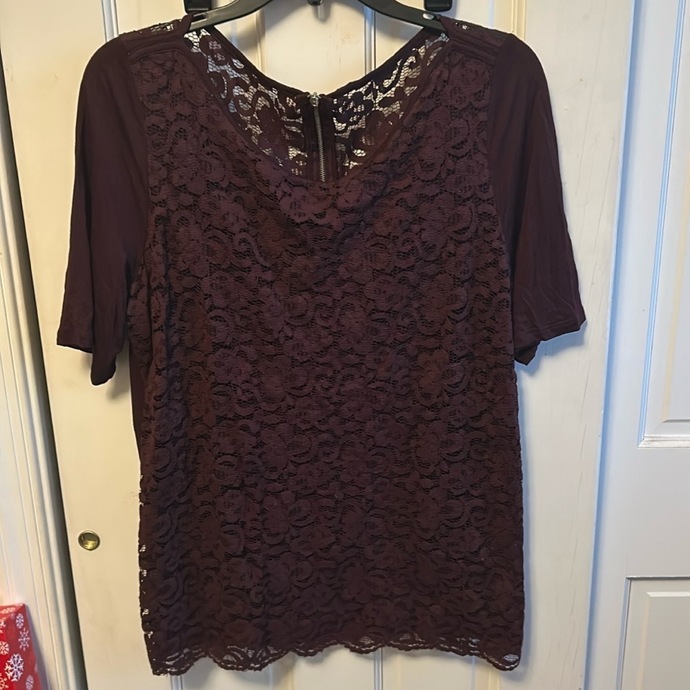 Soho jeans blouse size large